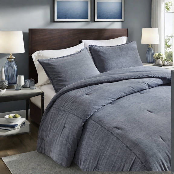 Soft Cotton Twill Bedding Sets Full/Queen Size Modern Design for AllSeason Comfort