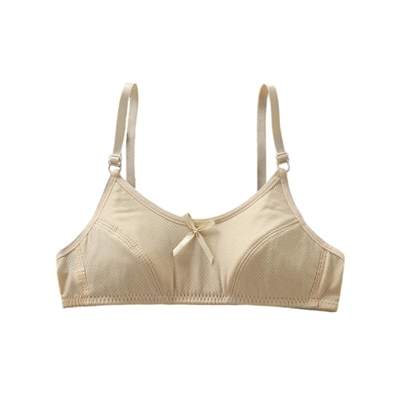Soft Cotton Wireless Bralette Adjustable Straps Lightweight Unpadded Bra for Everyday Wear Seamless Design Comfortable Fit