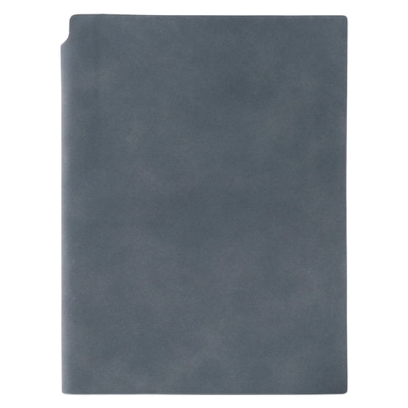 Soft Cover Notebook, Retro Soft-Cover Notebook Blue A5 Thick Imitation Leather, By TINGXIN