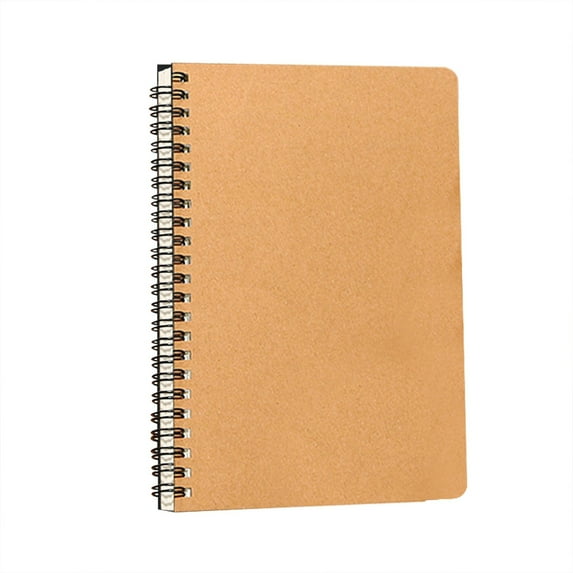 Soft Cover Spiral Notebook Journal , Blank Sketch Book Pad, Memo Notepads Diary Notebook Planner with Unlined Paper, 120Pages/ 60 Sheets,