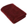 thumbnail image 1 of Soft Cozy Plush 60”L x 50”W Lightweight Reversible Microfiber Sherpa Throw Blanket for Adults, Kids, Pets, Beds, Couches and Loveseats in Red, 1 of 11