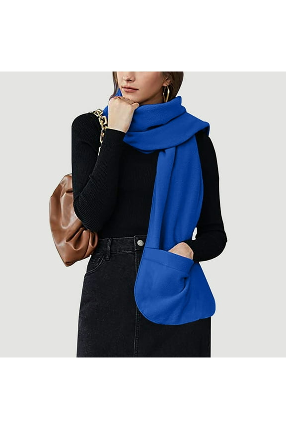 Soft Cozy Wrap Shawl With Large Front Pockets – Warm Blanket Scarf For Women Dress Vest for Women Elegant Thanksgiving Scarf Rose Shawl for Women Scarf with Sleeves Womens Fashion Sweater Scarf Wrap