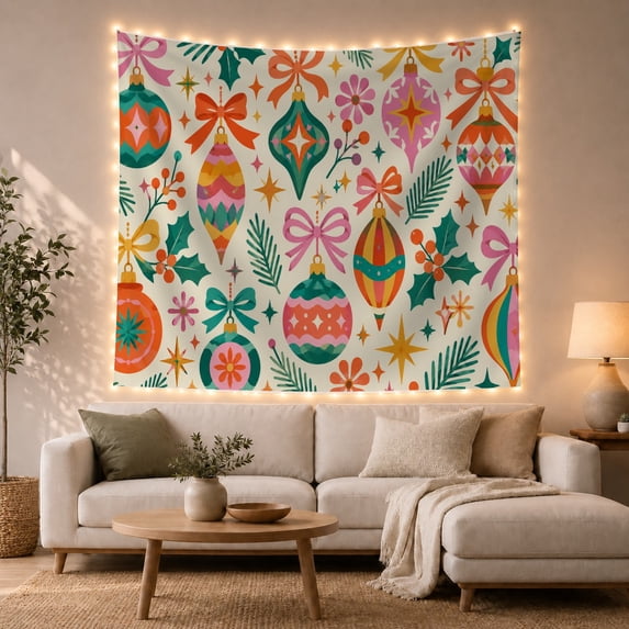 Soft Cream With Art Scene, Mystical Fantasy for Space Lovers, Galaxy Room Decor Room Decor Statement, Christmas Gift, Tapestry Wall Hanging for Bedroom and Dorm