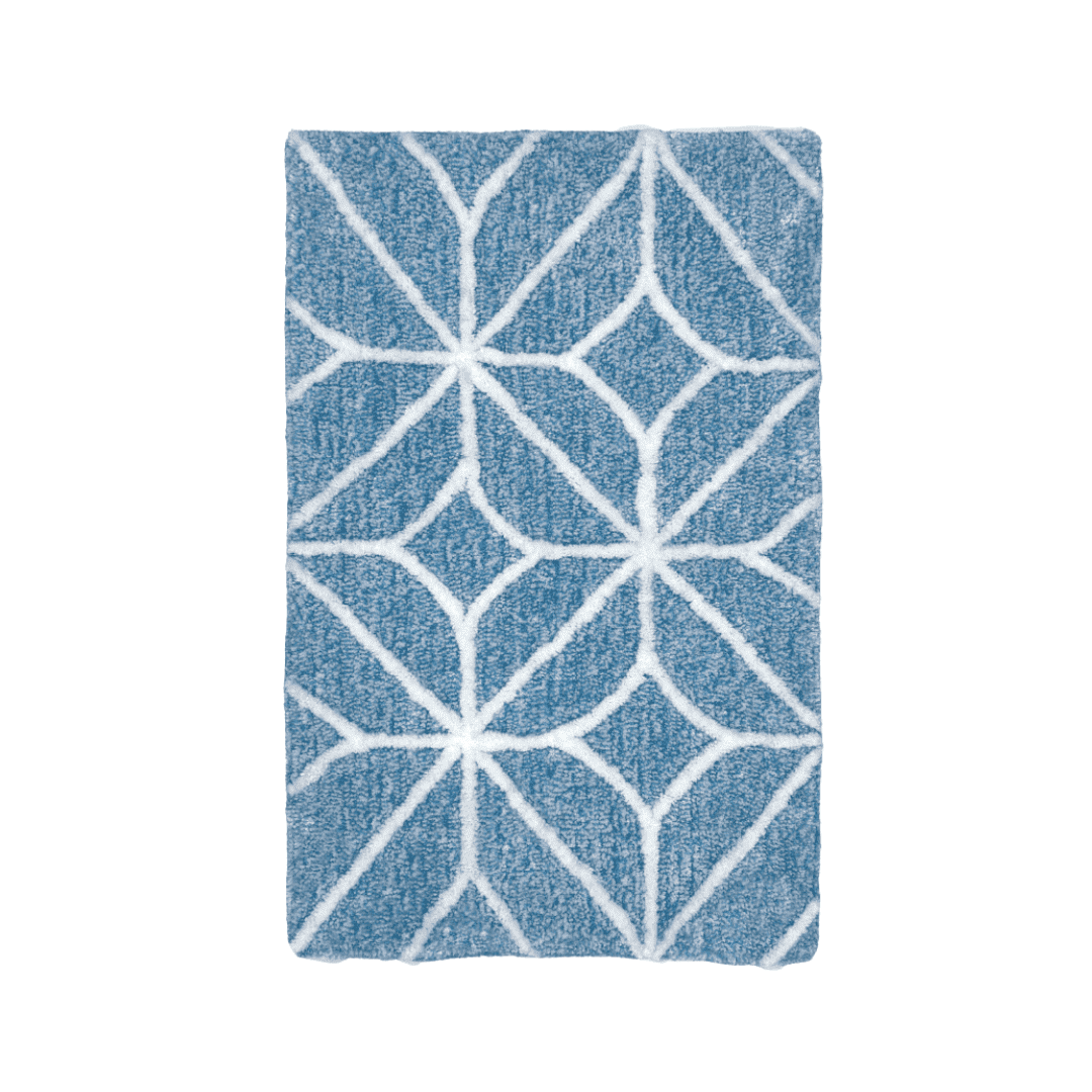 Soft&Cuddly Royal Blue 20 inch x 30 inch Bath Mat | Soft Bathroom Rug ...
