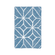 Soft&Cuddly Royal Blue 20 inch x 30 inch Bath Mat | Soft Bathroom Rug | Non-Slip, Ultra-Absorbent, Quick-Dry & Machine Washable | Stylish Geometric Decorative Shower Mat