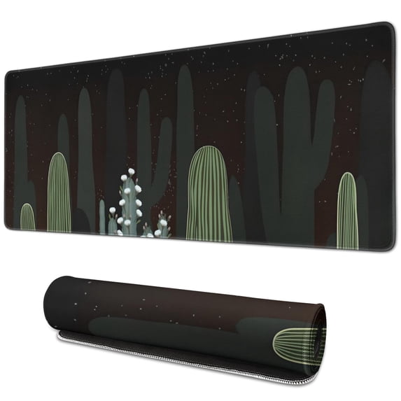Soft and Cute Garden Flowers Mouse Mat | Non-Slip, Splash Resistant | Easy Slide for Precision Control | Portable, Perfect for Work or Gaming | 31.5 × 11.8 inch