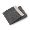thumbnail image 1 of Soft Dark Gray Links Pattern Throw Blanket, 1 of 1