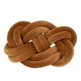 thumbnail image 1 of Soft Decorative Knot Sofa Pillow Double Layered Design Fabric PP Filled Home Accessory for Enhanced Comfort and, 1 of 3