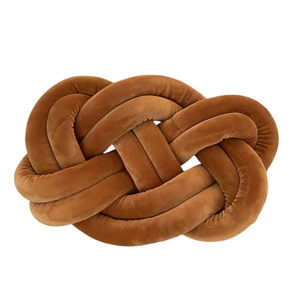 Soft Decorative Knot Sofa Pillow Double Layered Design Fabric PP Filled Home Accessory for Enhanced Comfort and