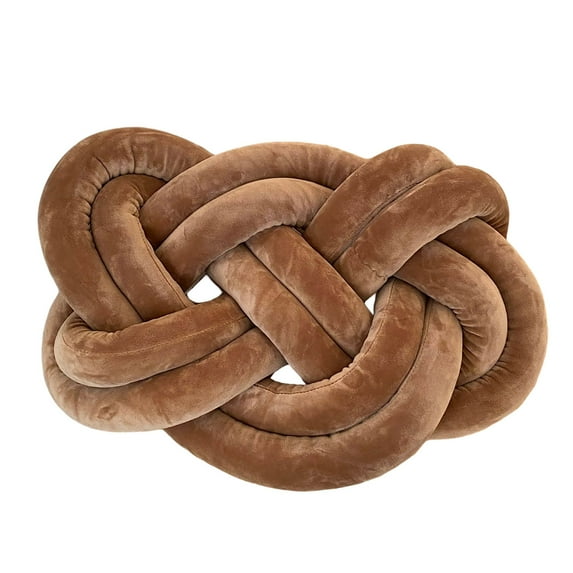Soft Decorative Knot Pillow - Double Layered for Home Sofa Ideal for Bedroom Comfort and Style Enhancement