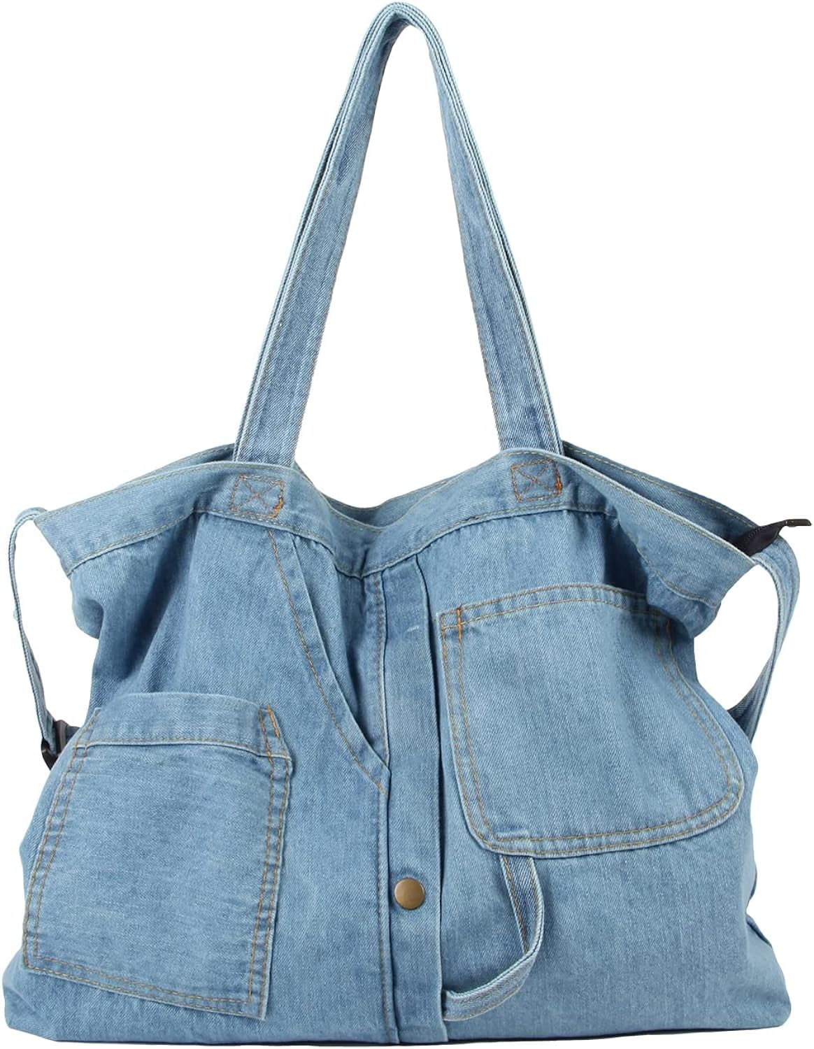 Vintage Denim Purse & Bohemian Boho Handbag. Multi-pocket Tote, Grunge Crossbody for Women, Retro Street Hippie Bag - Walmart.com Soft Denim Handbag for Women Casual Hobo Tote Bag Retro Crossbody Bag Large Capacity Denim Purses 1c18c0a1 07ce 43e6 94d7 ef4ff8944ee4.aaced1633fe92b5c0199e3a1b72786ae