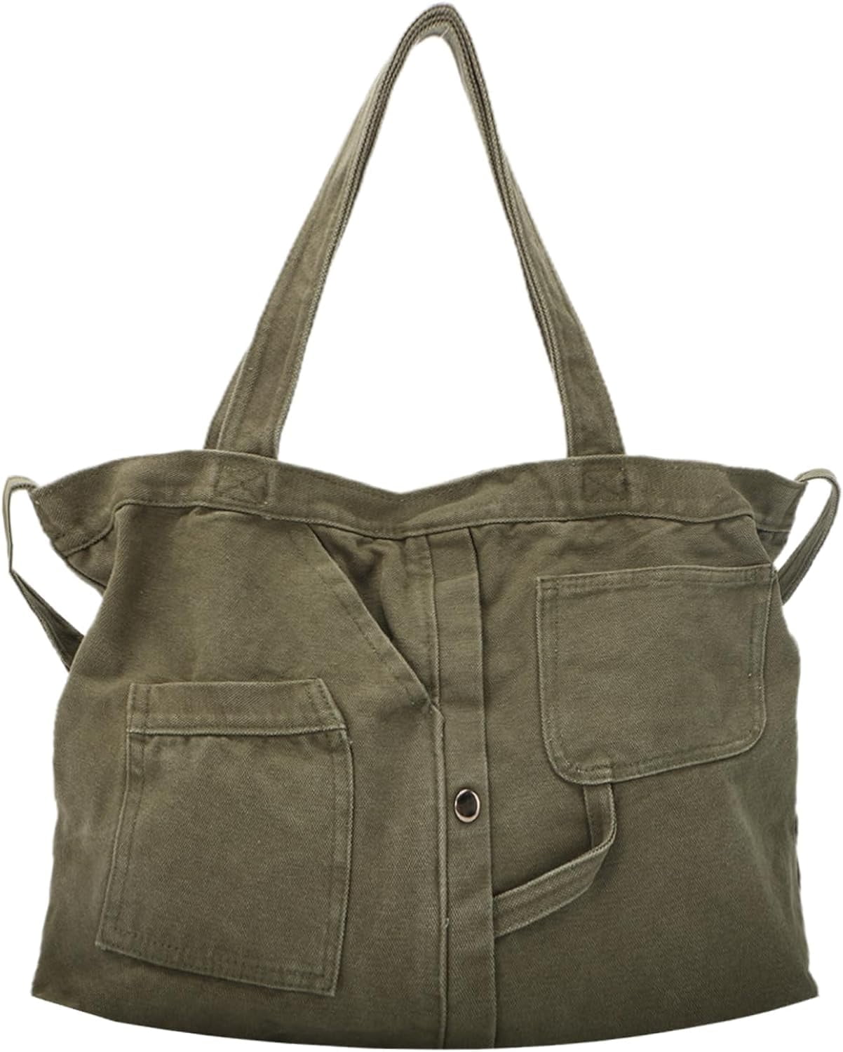 Soft Denim Handbag for Women Casual Hobo Tote Bag Retro Crossbody Bag Large Capacity Denim Purses