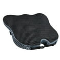 thumbnail image 1 of Soft Dense Memory Foam Car Seat Cushion For Driving - Seat Cushion For Car Seat Driver With Design & Raised Back, Provides Comfort, 1 of 3