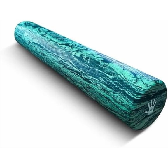 Soft Density Foam Roller 36" x 6"  Low Density Physical Therapy Roller for Exercise, Pilates, Yoga, Gentle Massage & Muscle Recovery  Green Marbled Round$$Sport & Recreation Other