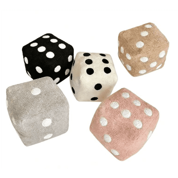 Soft Dice Throw Pillow - The Ultimate Accent for Your Couch or Bed. Cozy & Stylish Home Decor.
