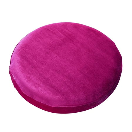 Soft Dining Room Chair Seat Covers Removable Elastic Water Slipcover Kitchen Chairs Cover Cushion Rose Red