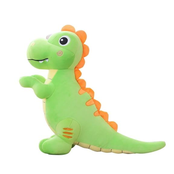 Soft Dinosaur Plush Pillow - PP Cotton Filling, 40cm Length & Cute Design - Decorative Toy for Kids/Rooms