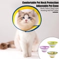 thumbnail image 1 of Soft Dog Cone After Surgery Care Anti-Licking Pet Cone Adjustable Breathable Dog Recovery Collar Pet Protector for Skin Diseases, 1 of 8