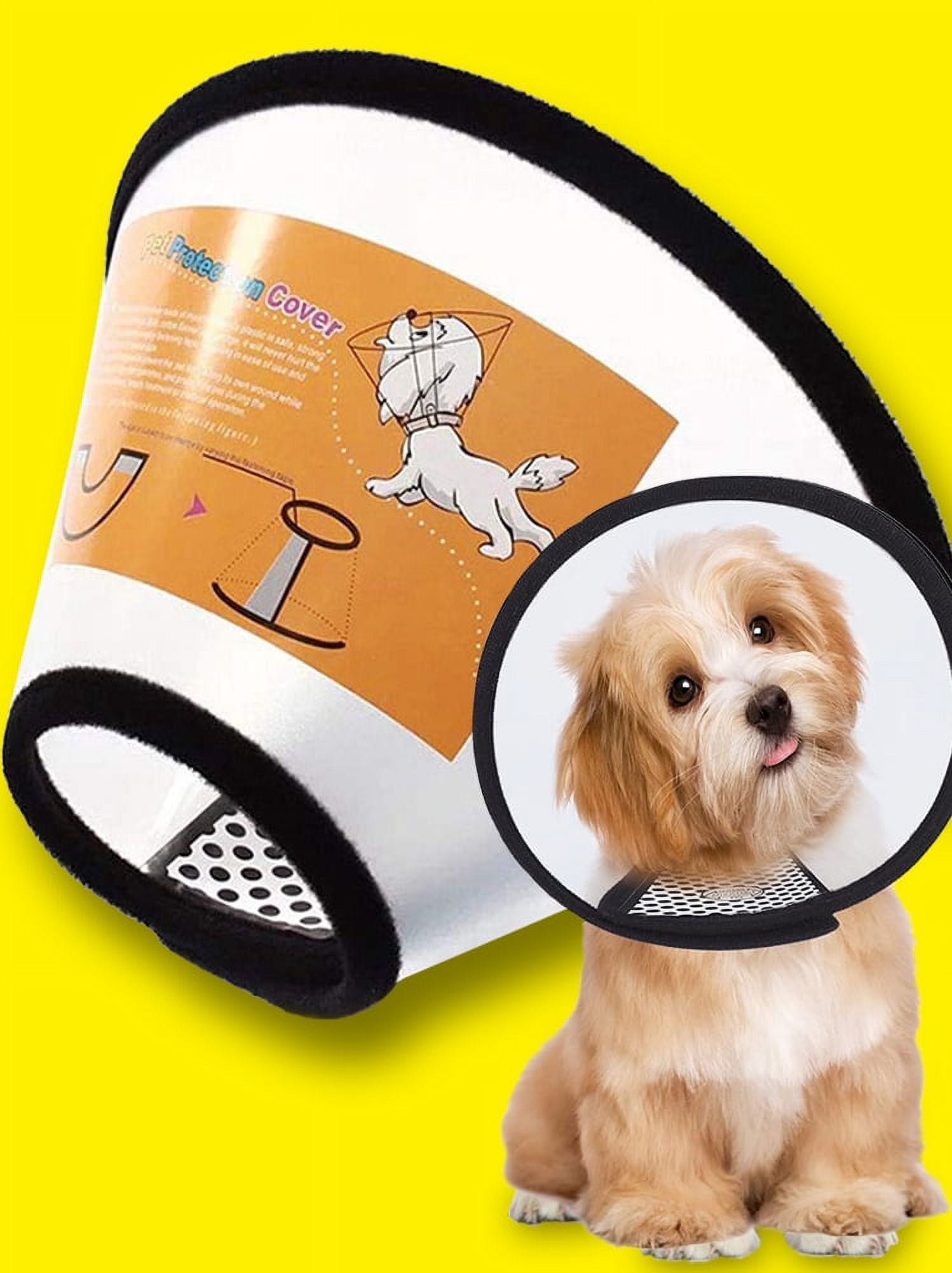 After Surgery Dog Funnel Collar Kuoser Dog Cone Collar, Soft