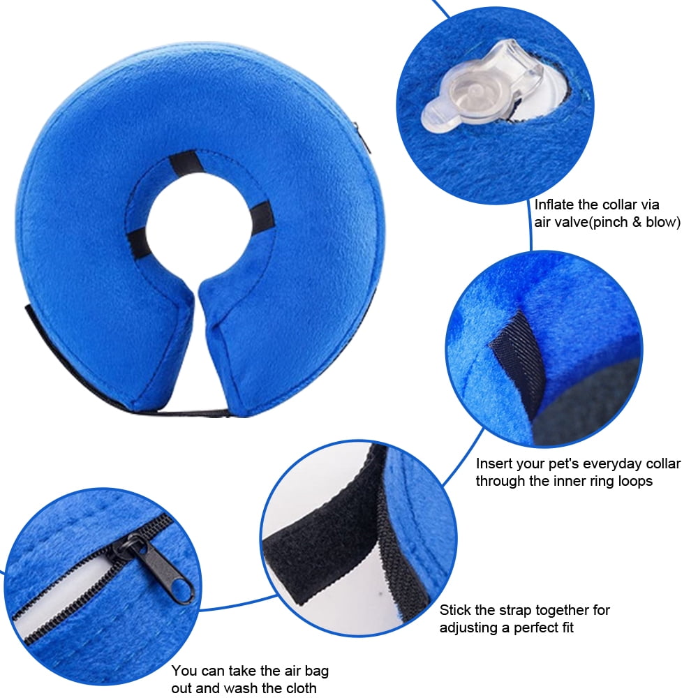 Soft Dog Cone Collar for Large XL Medium Small Dogs for After Surgery