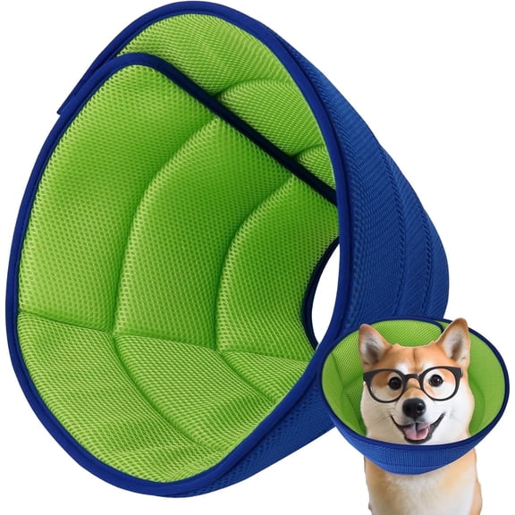 Soft Dog Cone Collar after Surgery Alternative for Dogs to Stop Licking Comfy Collars for Large Pet Adjustable Neuter Cones of Neck & Head Ecollars