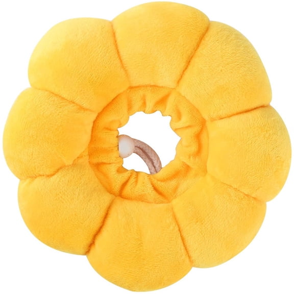 Soft Dog Cone for Dogs and Cats, Cute & Fluffy Flower Shape for Calming, Adjustable Dog Collar Alternative After Surgery, Protective Collar for Dogs/cats Recovery & Stop Licking, S