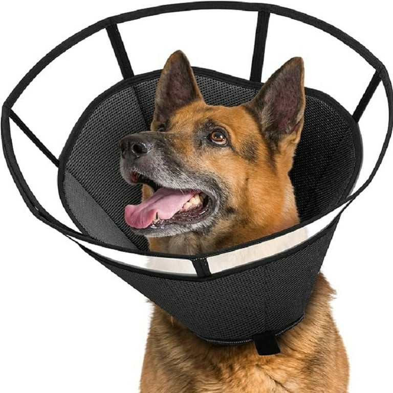 GHodec Protective Inflatable Dog Cone for Small Medium Large Dogs
