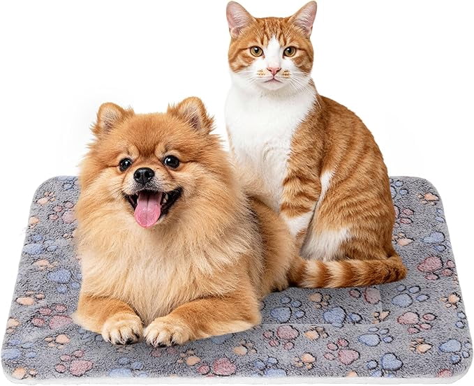 Soft Dog Crate Bed Mat, Comfortable Kennel Pad for Dogs & Cats ...