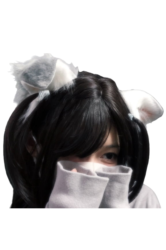 Soft Dog Ears Plush Headgear Stylish Headpiece Cartoon Headwear Accessory for Casual Wear and Special Occasion