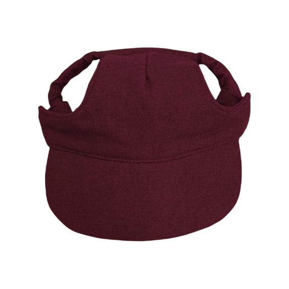 Soft Dog Hat, Warm Pet Headwear Costume Accessory for Daily Outdoor Walk Red XS