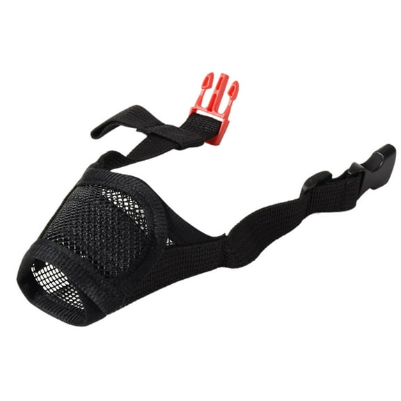 Soft Dog Muzzle For Small Medium Large Dogs Breathable Air Mesh Long Snout Pet Muzzle To Biting And Chewing With Adjustable Straps Barking，Durable Outdoor Dog Gear