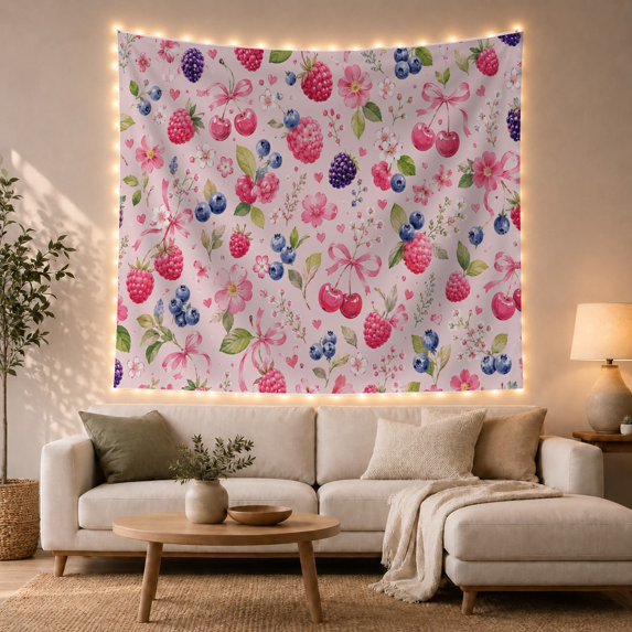 Soft Dominant Elements With Include Clusters Dark Blue, Mystical Fantasy for Space Lovers, Galaxy Room Decor, Valentine's Day Gift, Tapestry Wall Hanging for Bedroom and Dorm