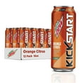 thumbnail image 1 of Soft Drinks Mountain Dew Kickstart, Orange Citrus, 16 Fl Oz, 16 Fl Oz Pack Of 12, Orange, 1 of 6