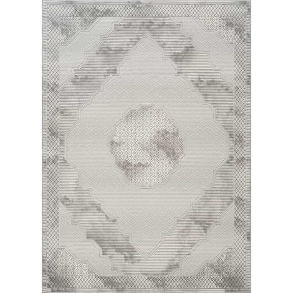 Soft Durable Polyester Area Rugs 5x7 Vintage Modern Home Decor