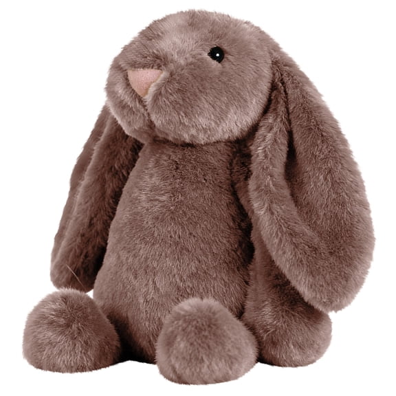 Kiewfjdk Soft Easter Bunny Plush Toy - Cute Stuffed Rabbit Animal | Fluffy Long-Ear Bunny for Kids, Bunny Stuffed Animal, Easter Decor & Nursery | Coffee Colors (Perfect for Spring/Easter Gifts)