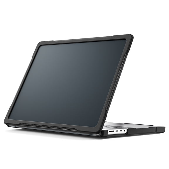 Soft Edge TPU PC Hybrid Semi-Transparent Protective Case for MacBook Pro 14 Inch M5 Pro 2026 A3426