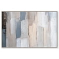 thumbnail image 1 of Soft Edges Canvas Modern Geometric Art by Art Remedy, Silver Frame, 30" x 20", 1 of 7