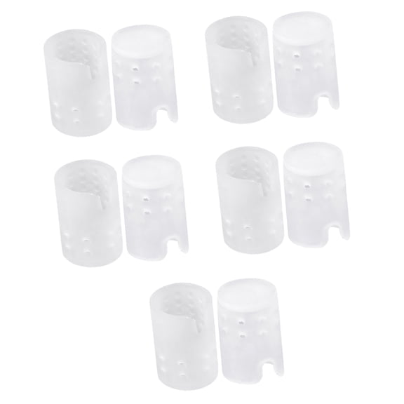 Soft Elastic SEBS Toe Sleeves Guards for Comfort and Protections in High Heel or Athletic Shoes Toe Covers