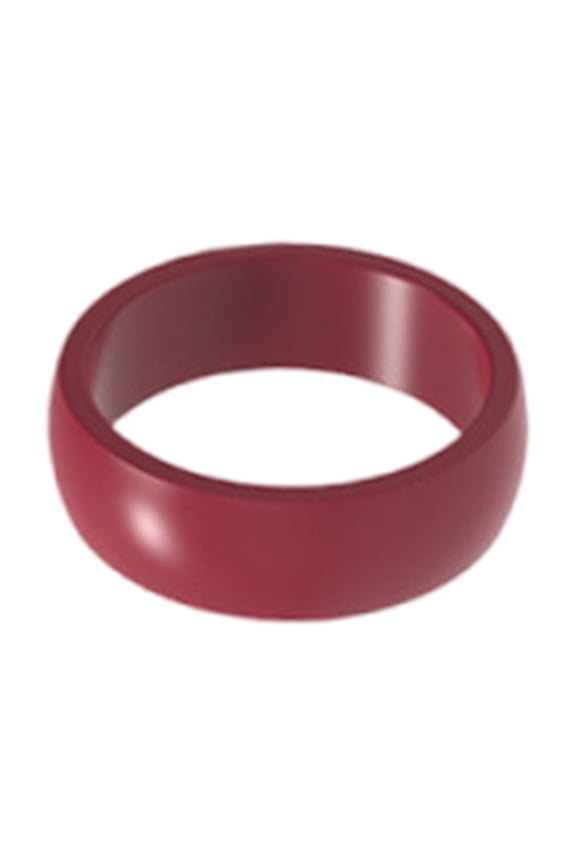 Soft Elastic Silicone Rings Lightweight and Sweatproof Sports Rings for Women Men Waterproof Finger Accessories