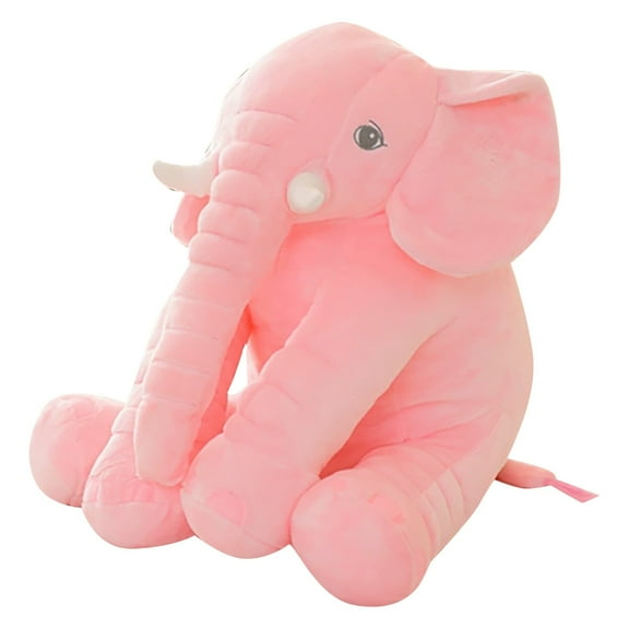 Soft Elephant Toy Cute Hugging Pillow Stuffed Animal for Kids Nursery Bedroom Comforting Sleep Companion Adorable