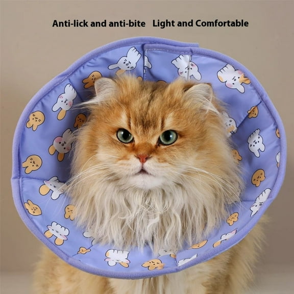 Soft Elizabethan Collar for Pets After Spay Neuter Surgery Waterproof Dog Cat Recovery Cone Stop Licking