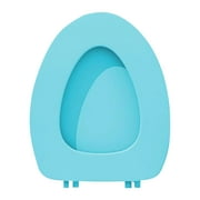 Soft Elongated Toilet Seat, Contoured Seat, Quiet-Close Seat, Comfort Foam Cushioning, Two Sets of Parts, Fits Standard Fixtures, Easy to Install