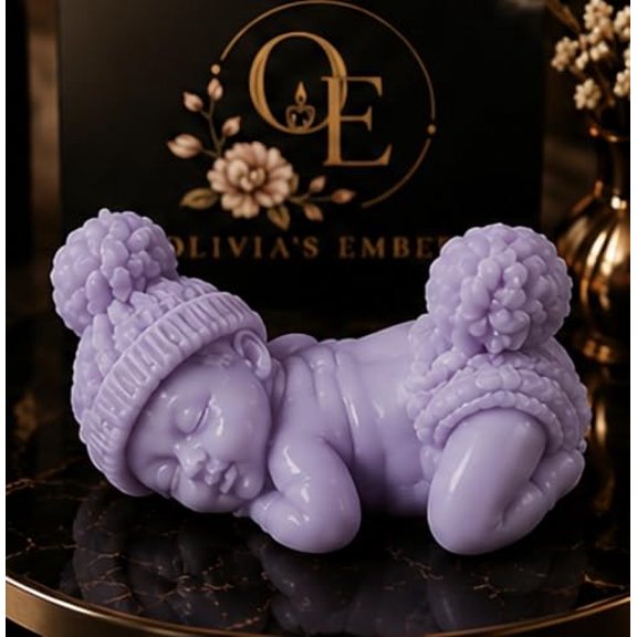 Soft Ember- Olivia's Ember Sleeping Dreamer - Wax Melts (Amethyst Dream, Blush Royal)
