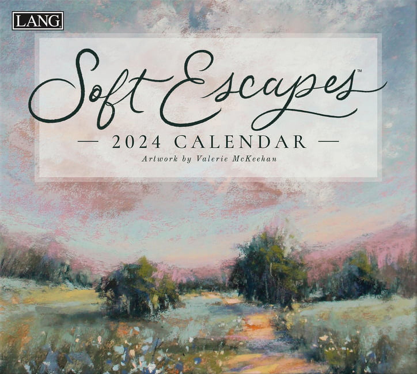 Soft Escapes 2024 Wall Calendar (Calendar)