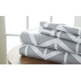thumbnail image 1 of Soft Essentials 4-piece Premium Ultra Soft Arrow Pattern Bed Sheet Set, 1 of 3