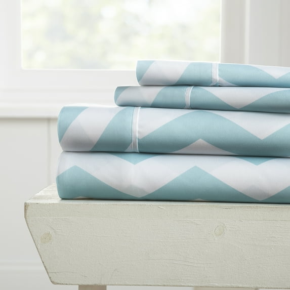 Soft Essentials 4-piece Premium Ultra Soft Arrow Pattern Bed Sheet Set