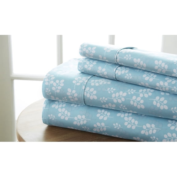 Soft Essentials 4-piece Premium Ultra Soft Wheat Pattern Bed Sheet Set