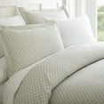 thumbnail image 1 of Soft Essentials Premium Ultra Soft Quadrafoil Pattern 3 Piece Duvet Cover Set, 1 of 3