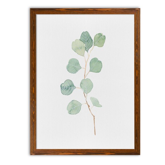 Wexford Home Soft Eucalyptus Branch IV-Framed Canvas - Maple - 22X30