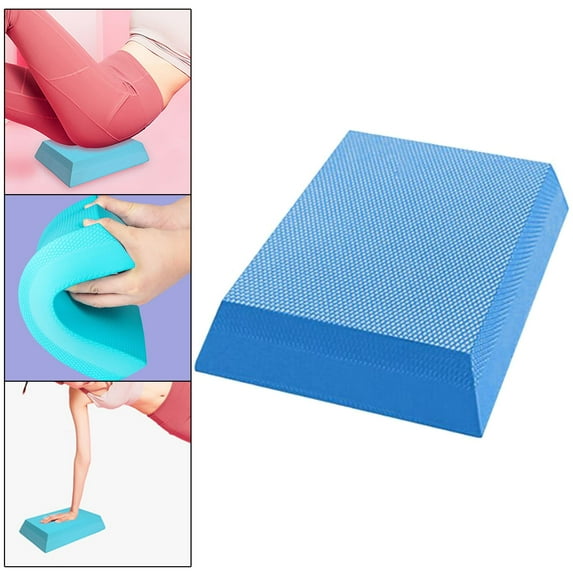 Soft Exercise mat, Foam Mat Trainer, Cushion Chair Cushion Equipment, Stability Trainer Pad for Yoga Training Stretching Adults Kids Blue